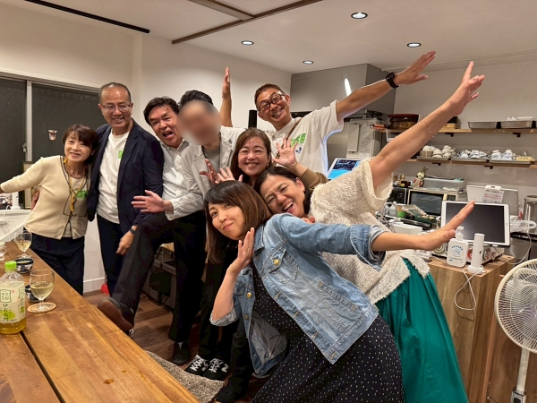 魚又キッチン 懇親会の様子